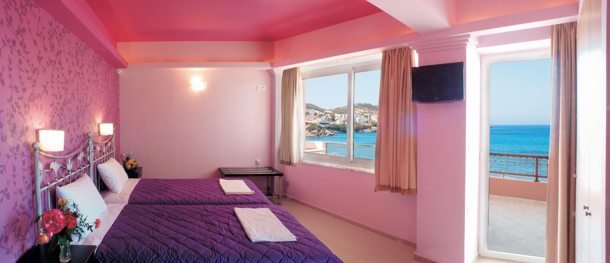 Niriides Beach Hotel Rethymno  Ngoại thất bức ảnh